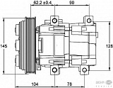 Компрессор кондиционера 12V