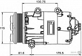 Компрессор кондиционера 12V