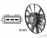 Вентилятор охлаждения двигателя VW GOLF III (1H1),GOLF III Cabriolet (1E7),GOLF III Variant (1H5),VENTO (1H2)