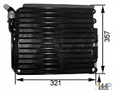 Конденсатор, кондиционер, спереди, без осушителя PORSCHE 911 (964),911 (993),911 кабрио (964)