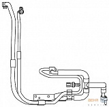 Трубопровод высокого / низкого давления, кондиционер, со стороны низкого давления FORD TRANSIT (FM, FN, FD, FB, FS, FZ, FC, FA)