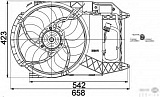 Вентилятор охлаждения двигателя MINI (R50, R53)