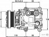 Компрессор кондиционера 12V