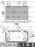 Радиатор АКПП (масляный) LAND ROVER RANGE ROVER III (LM)