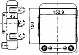 Радиатор АКПП (масляный) AUDI A8 (4D2, 4D8)