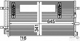 Радиатор кондиционера AUDI A4/A5/Q5 08-