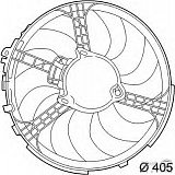 Вентилятор охлаждения двигателя FIAT STILO (192)