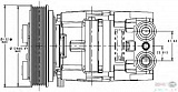 Компрессор кондиционера 12V