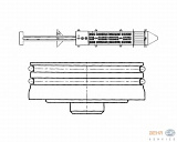 Осушитель кондиционера, с уплотнительным кольцом, с запираемой крышкой FORD GALAXY (WGR) SEAT ALHAMBRA (7V8, 7V9) VW SHARAN (7M8, 7M9, 7M6)