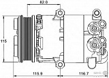 Компрессор кондиционера 12V