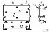 Радиатор масляный MB W210/W221 4.2/4.3/6.0