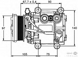 Компрессор кондиционера 12V