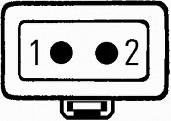Фонарь указателя поворота, сзади, слева, справа, P21W, с поворотником