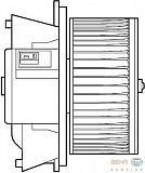 Моторчик печки FIAT DOBLO (119),DOBLO Cargo (223),PUNTO (188)