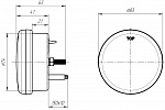 Фонарь D83 поворотник/габарит/ДХО LED 24V