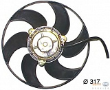 Вентилятор охлаждения двигателя CITROEN SAXO (S0, S1) PEUGEOT 106 II (1)