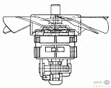 Моторчик печки MAN F 90 Unterflur