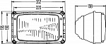 Фара слева/справа без фонаря указателя поворота, (H4 T4W) галоген MAN EL,F 9,NG,NL,NM,SG,SL II
