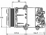 Компрессор кондиционера 12V