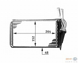 Радиатор печки RENAULT 25 (B29_)