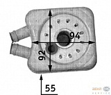 РАДИАТОР МАСЛЯННЫЙ VW GOLF II-III/PASSAT B3-B5/SHARAN/T LL/T LV//AUDI 80/100/A4/A6/A8 2,8//SKODA OCT