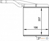 Радиатор печки FORD FOCUSTRANSIT CONNECT (P65_, P70_, P80_)