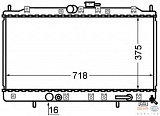 Радиатор охлаждения MITSUBISHI GALANT VI 96-00 АКПП