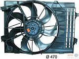 Вентилятор охлаждения двигателя HYUNDAI TUCSON (JM) KIA SPORTAGE (JE_)