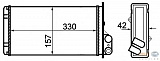 Радиатор печки NISSAN INTERSTAR (X70) OPEL MOVANO (_9) RENAULT 
