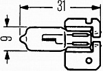 Лампа H2 24V- 70W (X511)