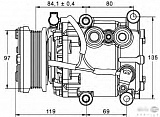 Компрессор кондиционера 12V