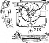 Вентилятор охлаждения двигателя SMART FORTWO Cabrio (451),FORTWO купе (451)