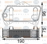 Радиатор АКПП (масляный) AUDI A3 (8P_),TT (8J3) SEAT ALTEA (5P1),ALTEA XL (5P5, 5P8),TOLEDO III (5P2) SKODA OCTAVIA (1Z3,1Z5),SUPERB (3T4) VW CADDY III фургон (2KA, 2KH, 2CA, 2CH)