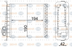 Теплообменник, отопление салона VOLVO 850 (LS),850 универсал (LW),C70 I кабрио,C70 I купе,S70 (LS),V70 I (LV)