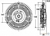 Вискомуфта (термомуфта) MERCEDES-BENZ SPRINTER 2-t бортовой (901, 902),SPRINTER 2-t автобус (901, 902),SPRINTER 2-t фургон (901, 902),SPRINTER 3-t бортовой (903),SPRINTER 3-t автобус (903)