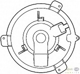 Моторчик печки FIAT PUNTO (176),PUNTO Van (176L),PUNTO кабрио (176C) LANCIA Y (840A)