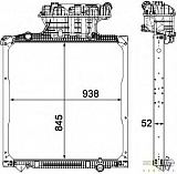 Радиатор охлаждения двигателя MAN TGA,TGS