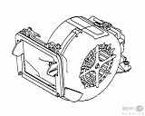 Моторчик печки MERCEDES-BENZ (W203),(S204),C-CLASS купе (CL203)