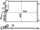 Конденсатор, кондиционер, с осушителем NISSAN QASHQAI / QASHQAI +2 (J10, JJ10)