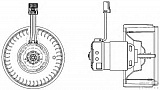 Моторчик печки VOLVO S60,S80 I (TS, XY),V70 II (SW),XC70 CROSS COUNTRY,XC90