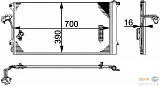 Конденсатор, кондиционер, с осушителем AUDI Q7 (4L) PORSCHE CAYENNE (955) VW TOUAREG (7LA, 7L6, 7L7)