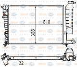 Радиатор охлаждения двигателя CITROEN XSARA (N1),XSARA Break (N2)