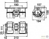 Моторчик печки VOLVO FL 7