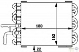 Топливный радиатор MERCEDES-BENZ (W203),(S204),C-CLASS купе (CL203)