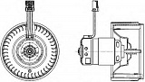 Моторчик печки VOLVO S60,S80 I (TS, XY),V70 II (SW),XC70 CROSS COUNTRY,XC90