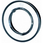 D55мм/98мм Кольцо декоративное хромированное (1 шт.)